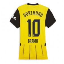 Borussia Dortmund Julian Brandt #10 Hemmatröja Dam 2024-25 Korta ärmar